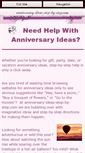 Mobile Screenshot of anniversary-ideas-step-by-step.com